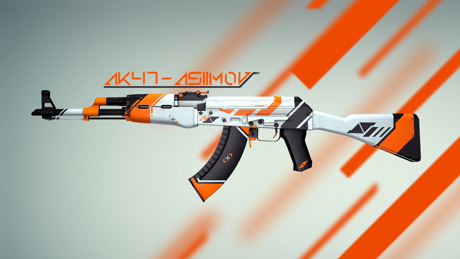 ak-47 / asiimov asiimov coridium cs: go counter-strike offensiva globale pelle arma pistola vapore officina valvola