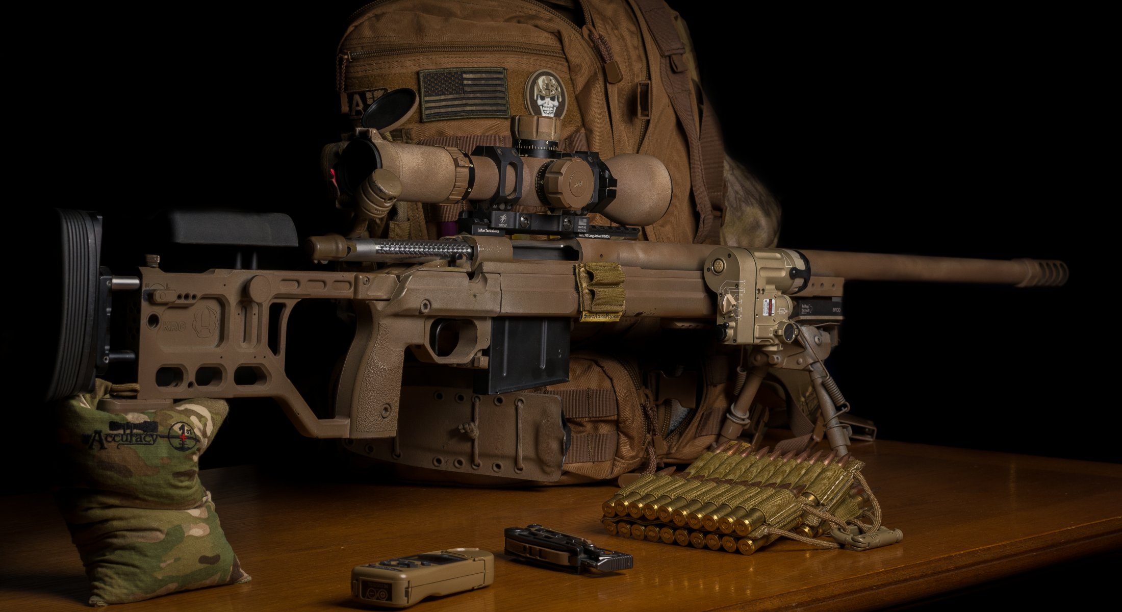 accuracy international aw sniper rifle optic