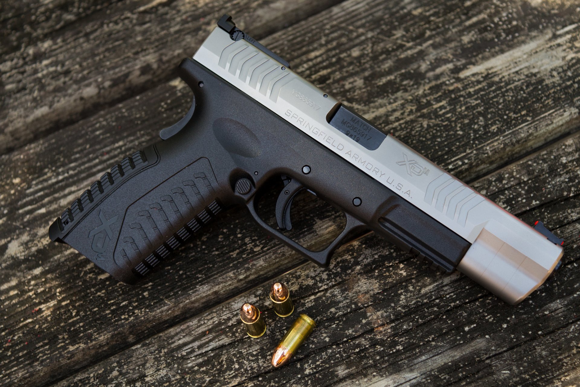 springfield hdm semi-automatico pistola arma