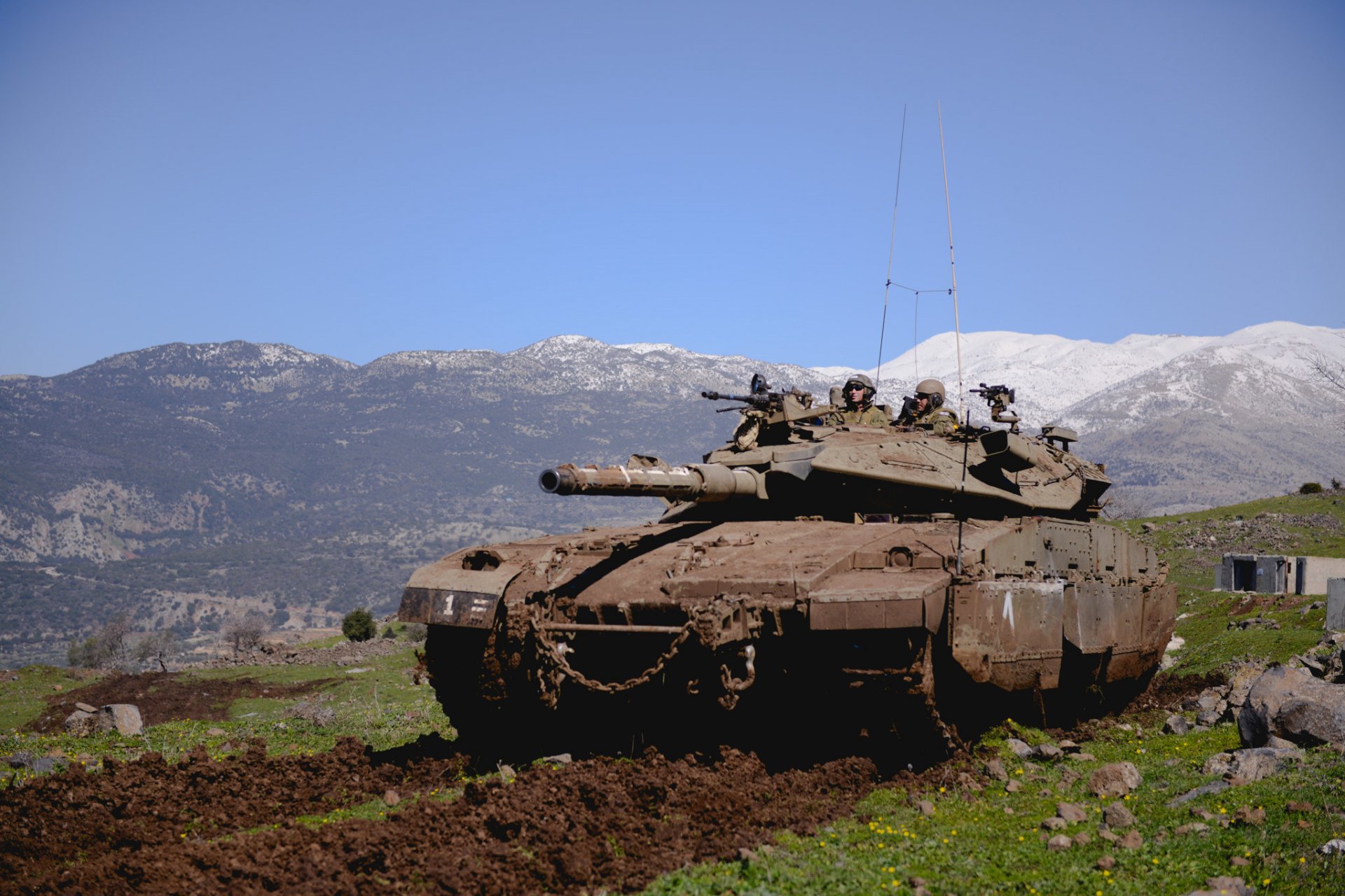 merkava merkava main battle tank of israel golan height