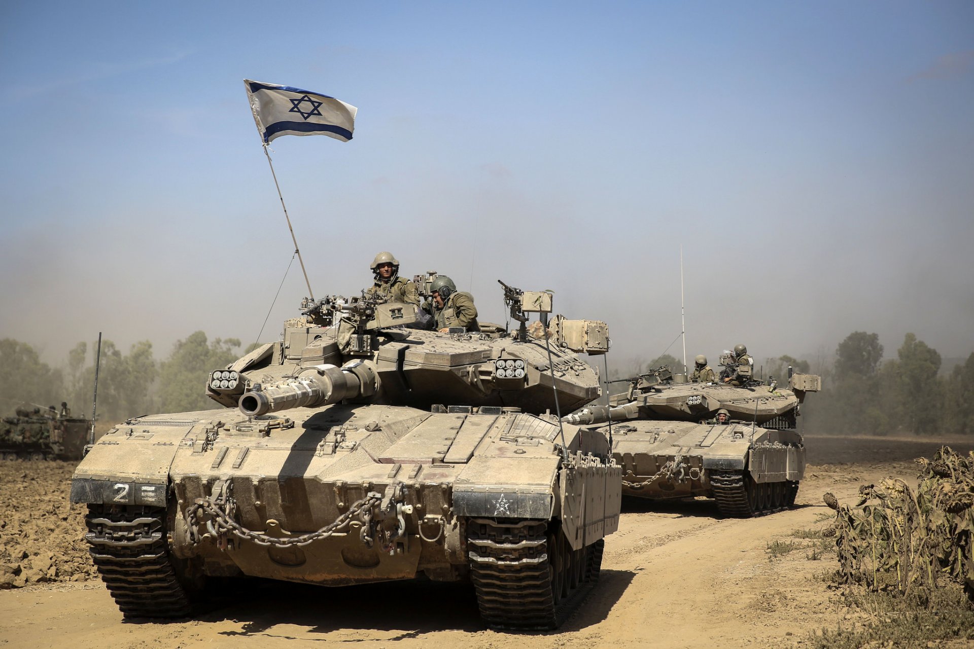 merkava mk 3d main battle tank of israel