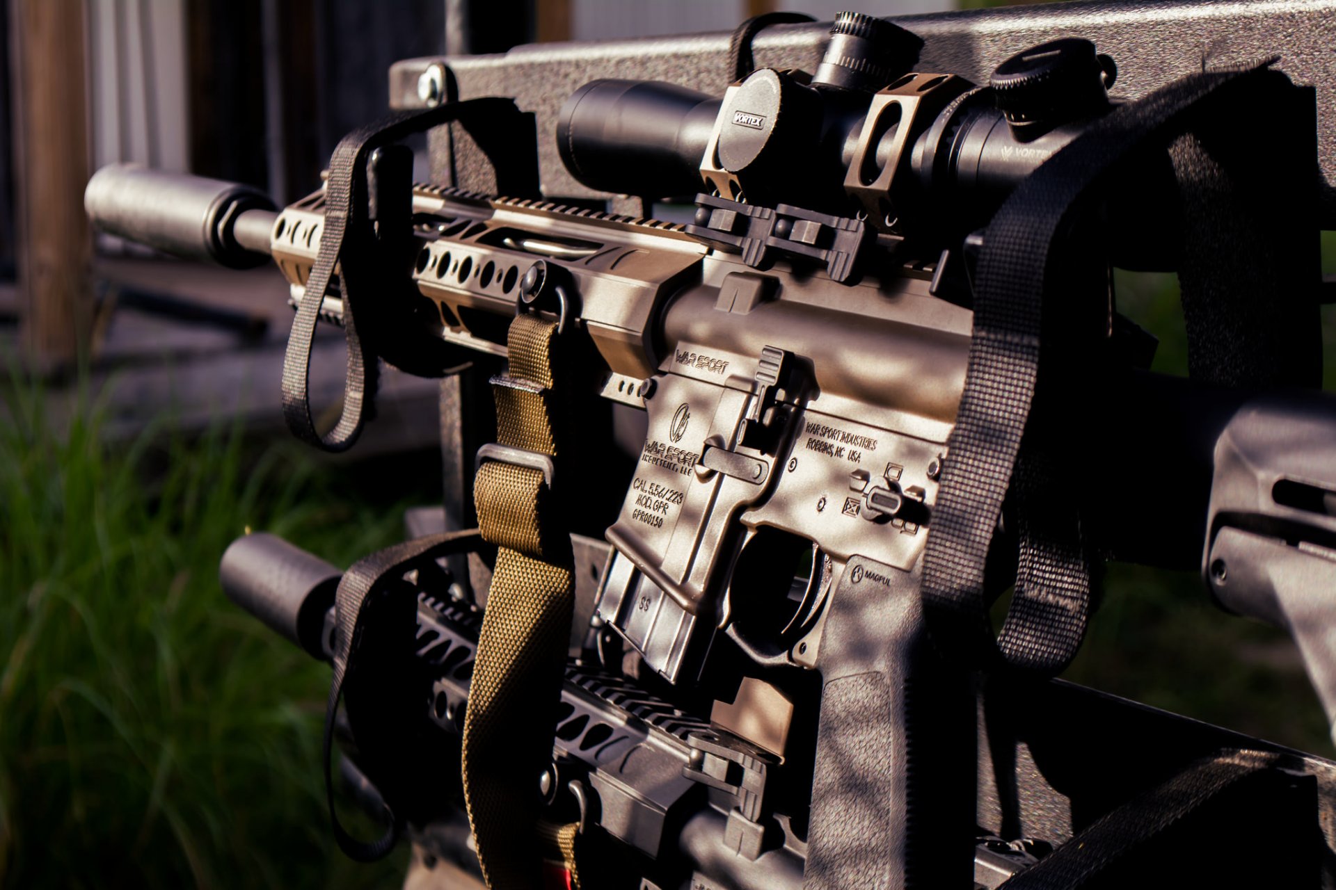 m4 magpul assault rifle weapon