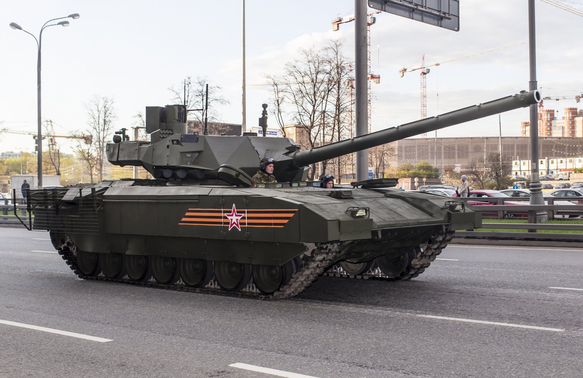 armata t-14 tanque de batalla vehículos blindados