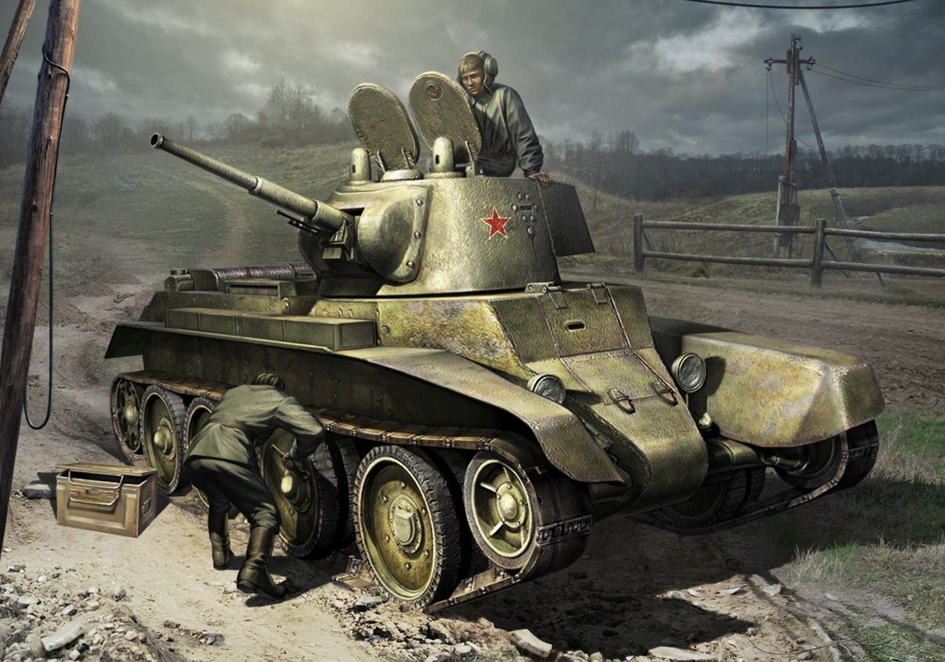 art bt-2 tank repair world of tanks general