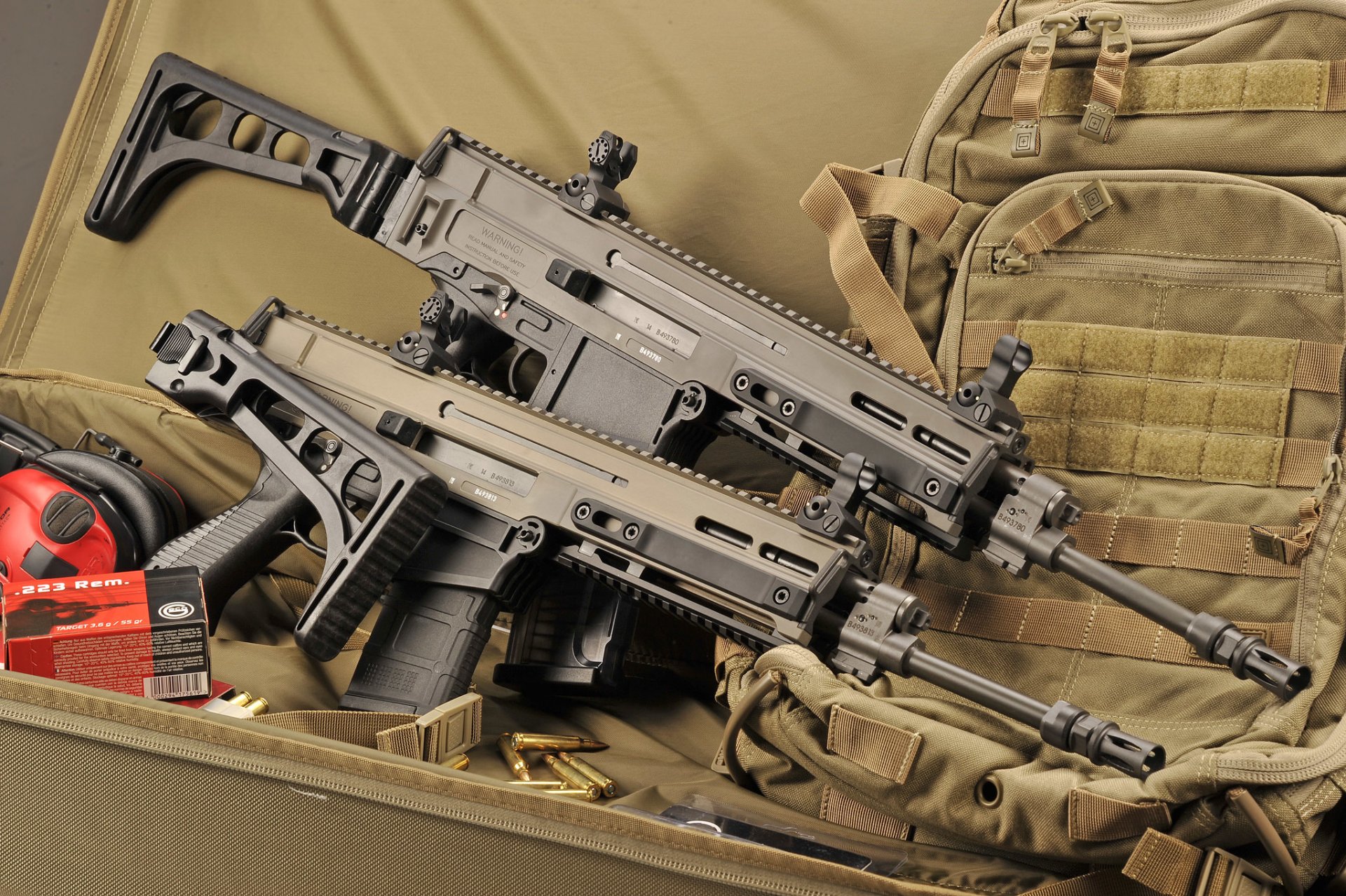 cz 805 machine weapon the pair