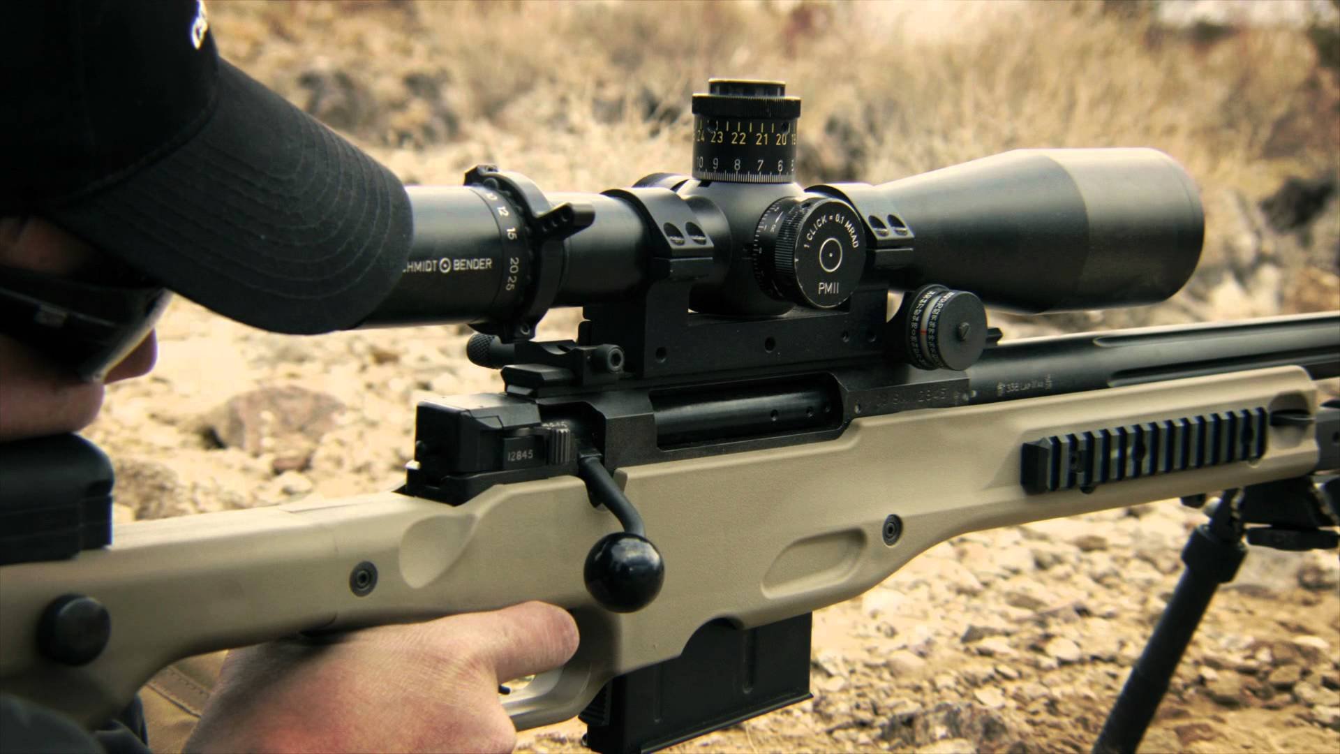 arctic warfare magnum awm arm accuracy international aw.338 lapua magnum fucile ottica bipiede