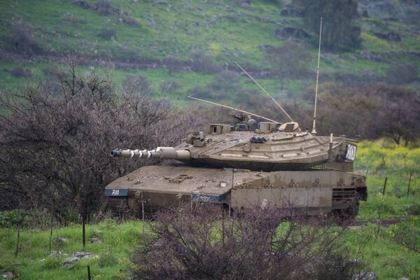 Waffe. Israels Merkava-Kampfpanzer