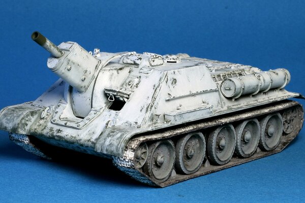 Toy model of a self-propelled installation