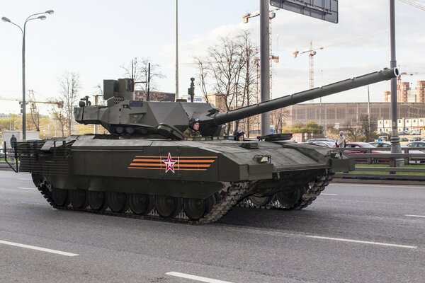 Pojazdy opancerzone czołgi parada sprzęt wojskowy