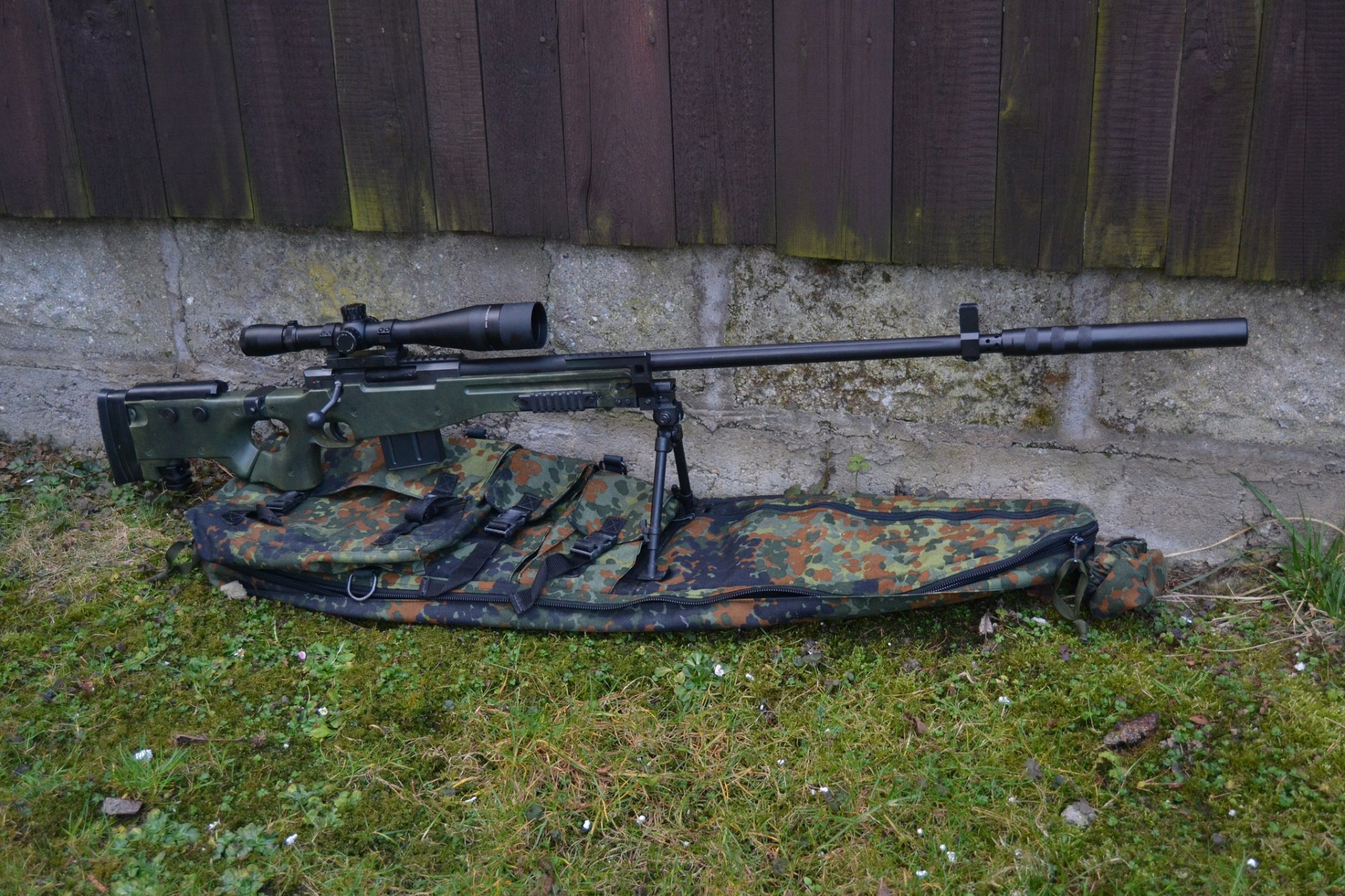 l96a1 g22 francotirador rifle arma