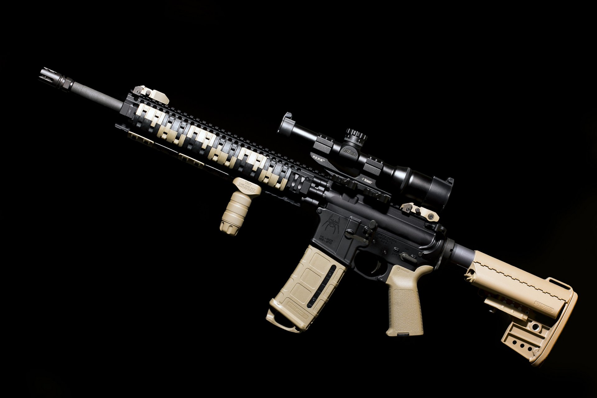 ar-15 bcm rifle de asalto armas