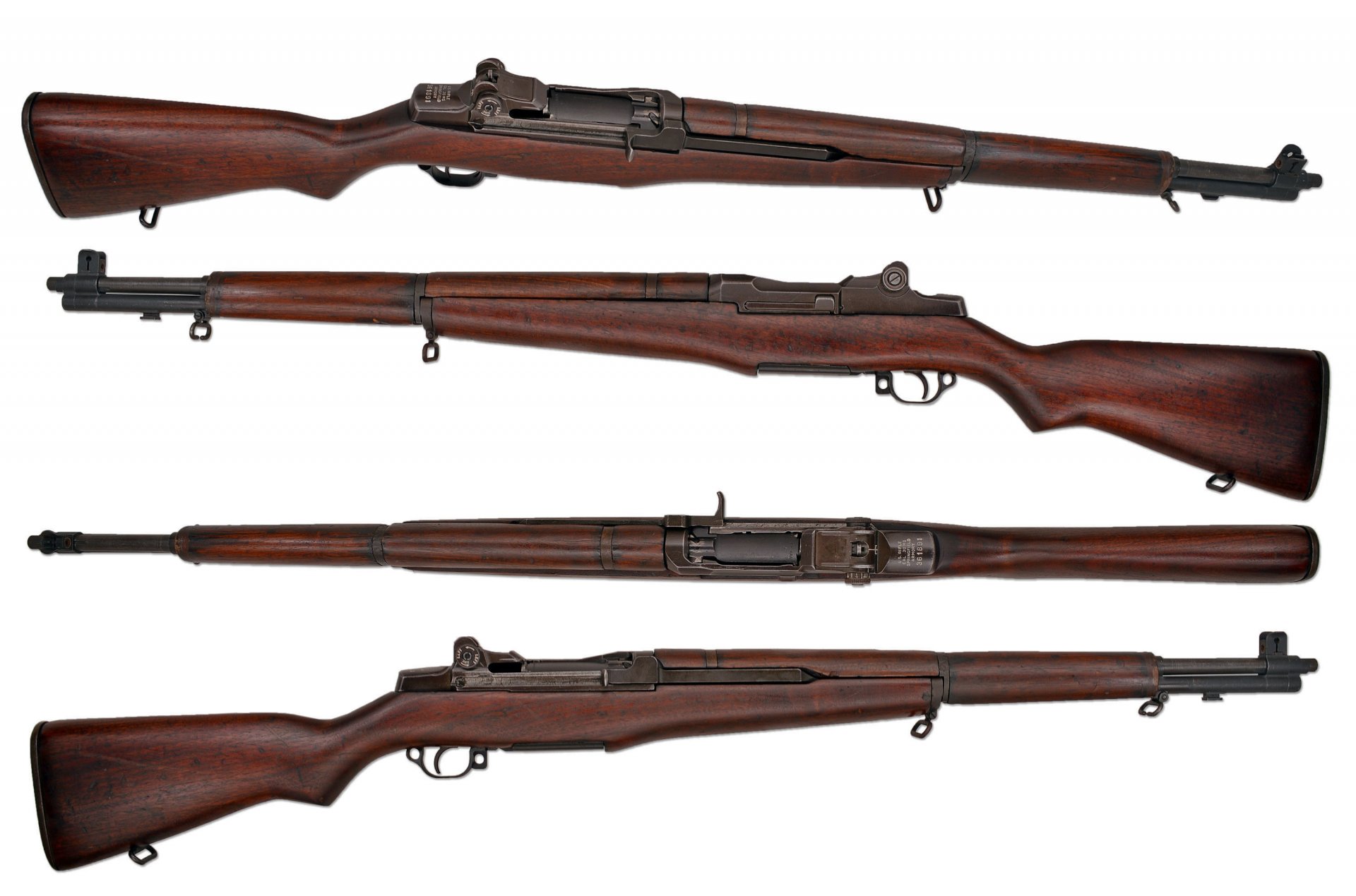 m1 garand self-loading rifle weapon