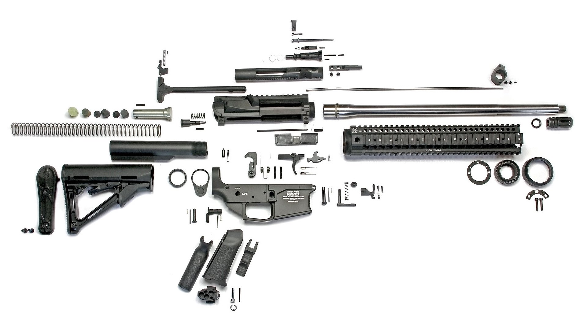 ar-15 rifle de asalto asalto rifle piezas