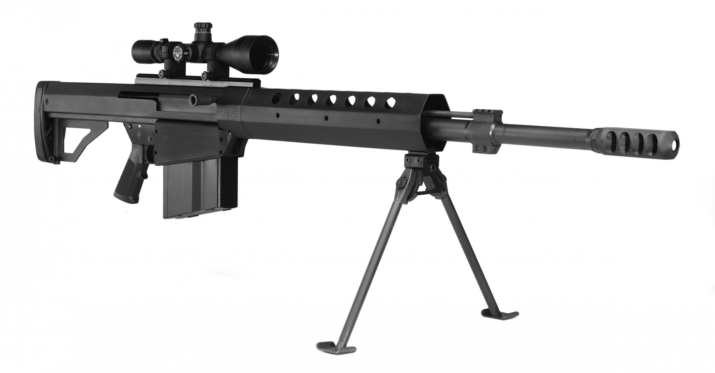 erbu bfg-50a large-caliber sniper rifle