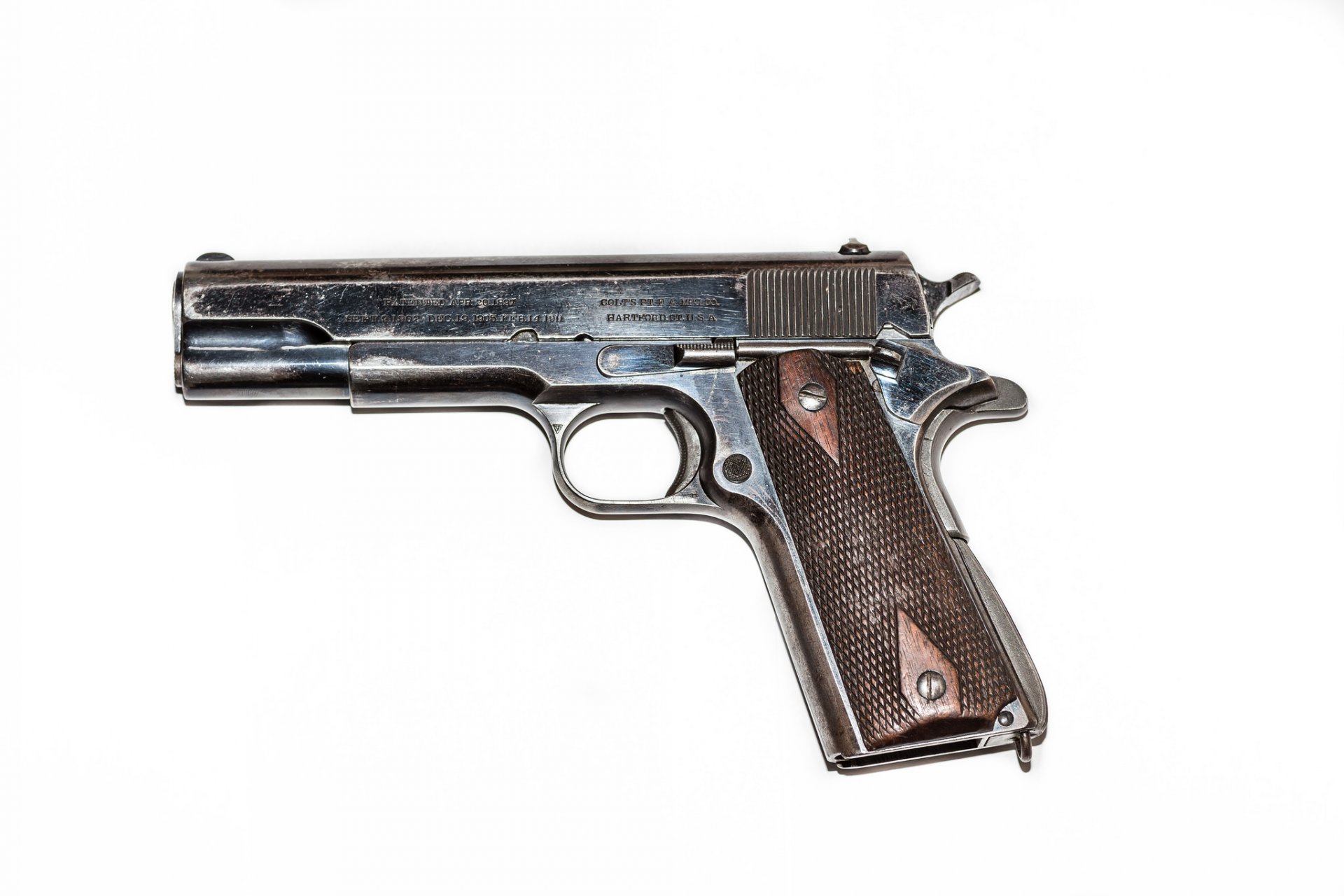 colt m1911 self-loading gun weapon