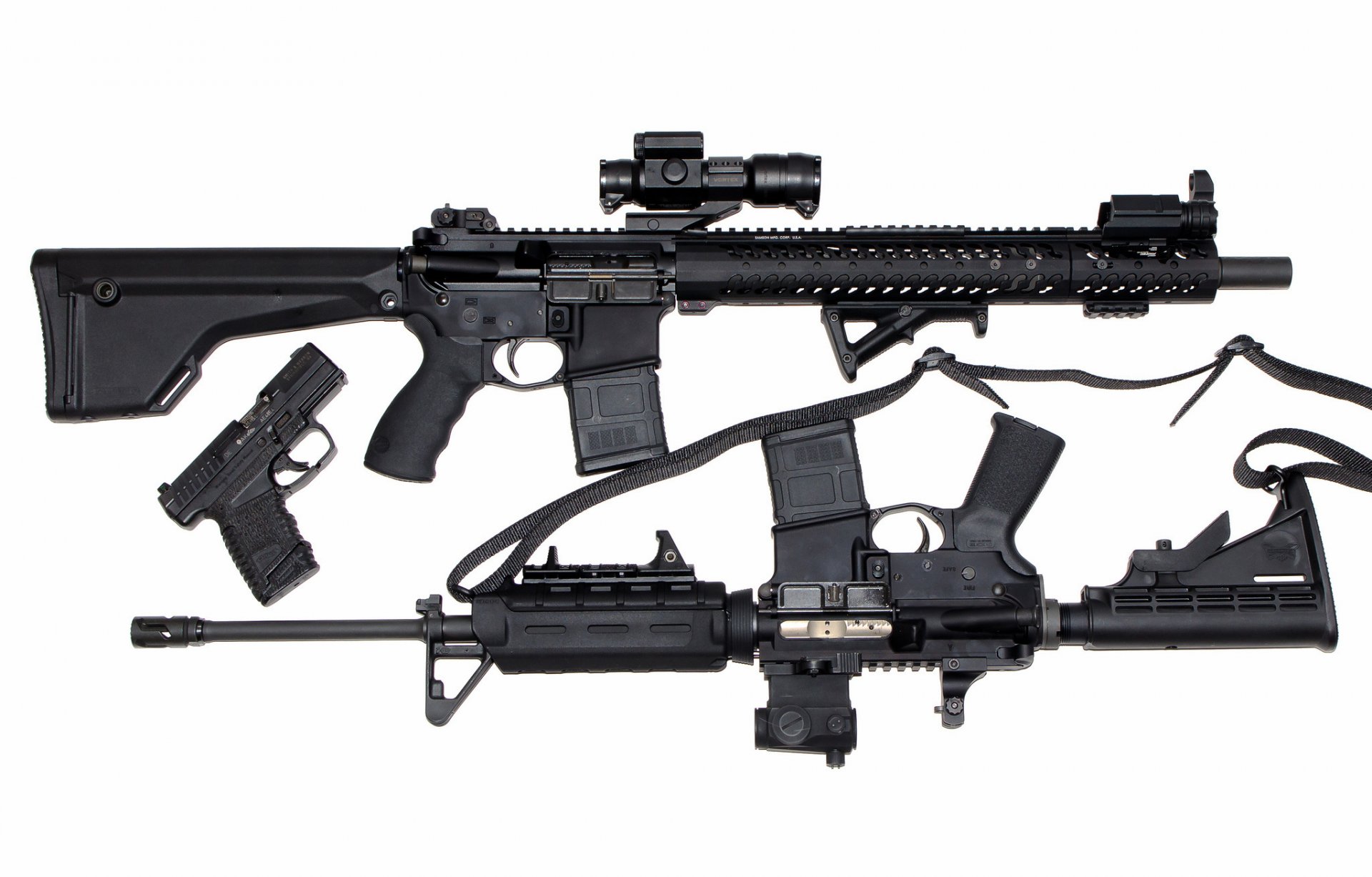 assault rifles gun weapon