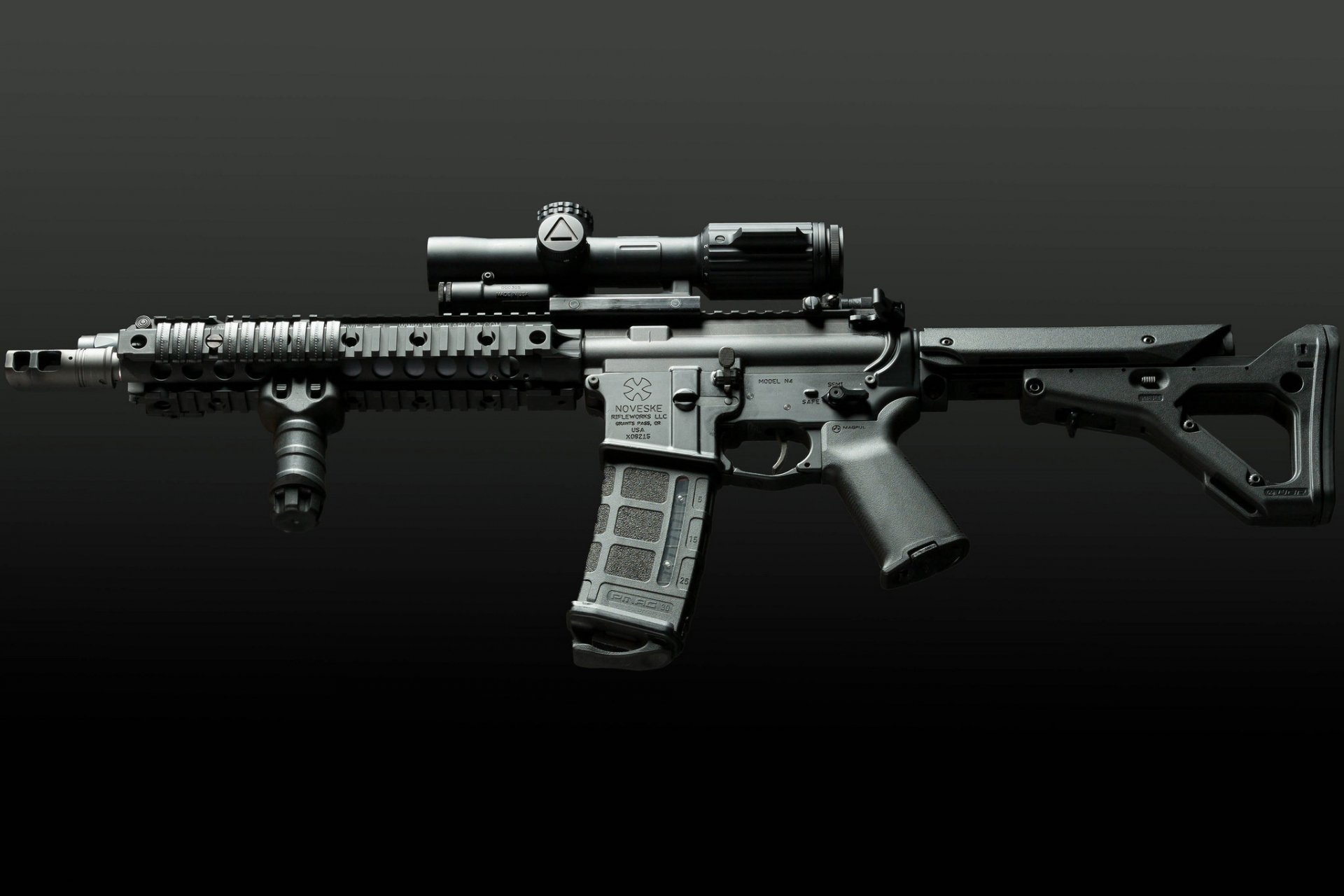 ar-15 rifle de asalto armas