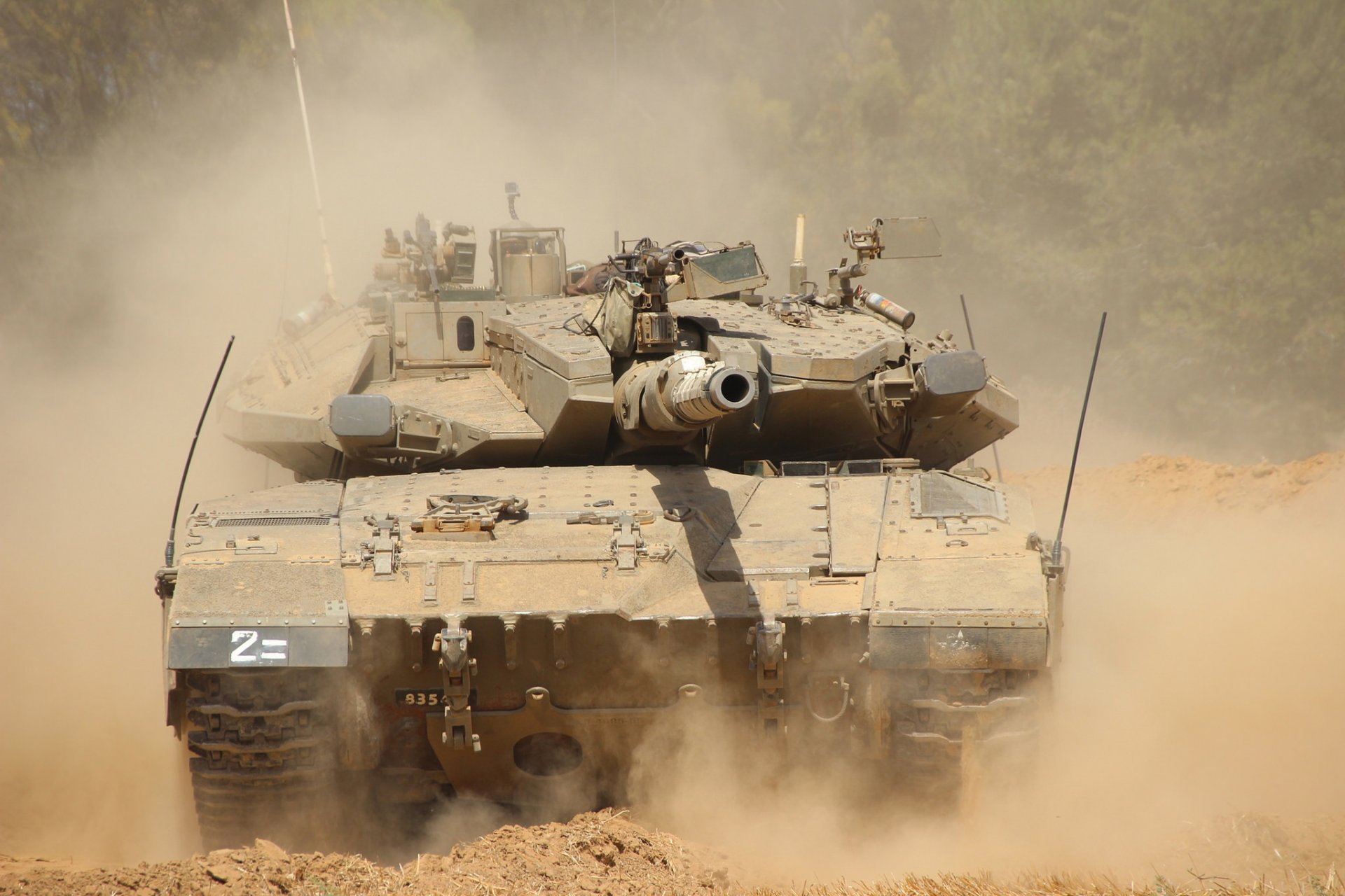 merkava merkava mk.3 kern kampf panzer israel staub