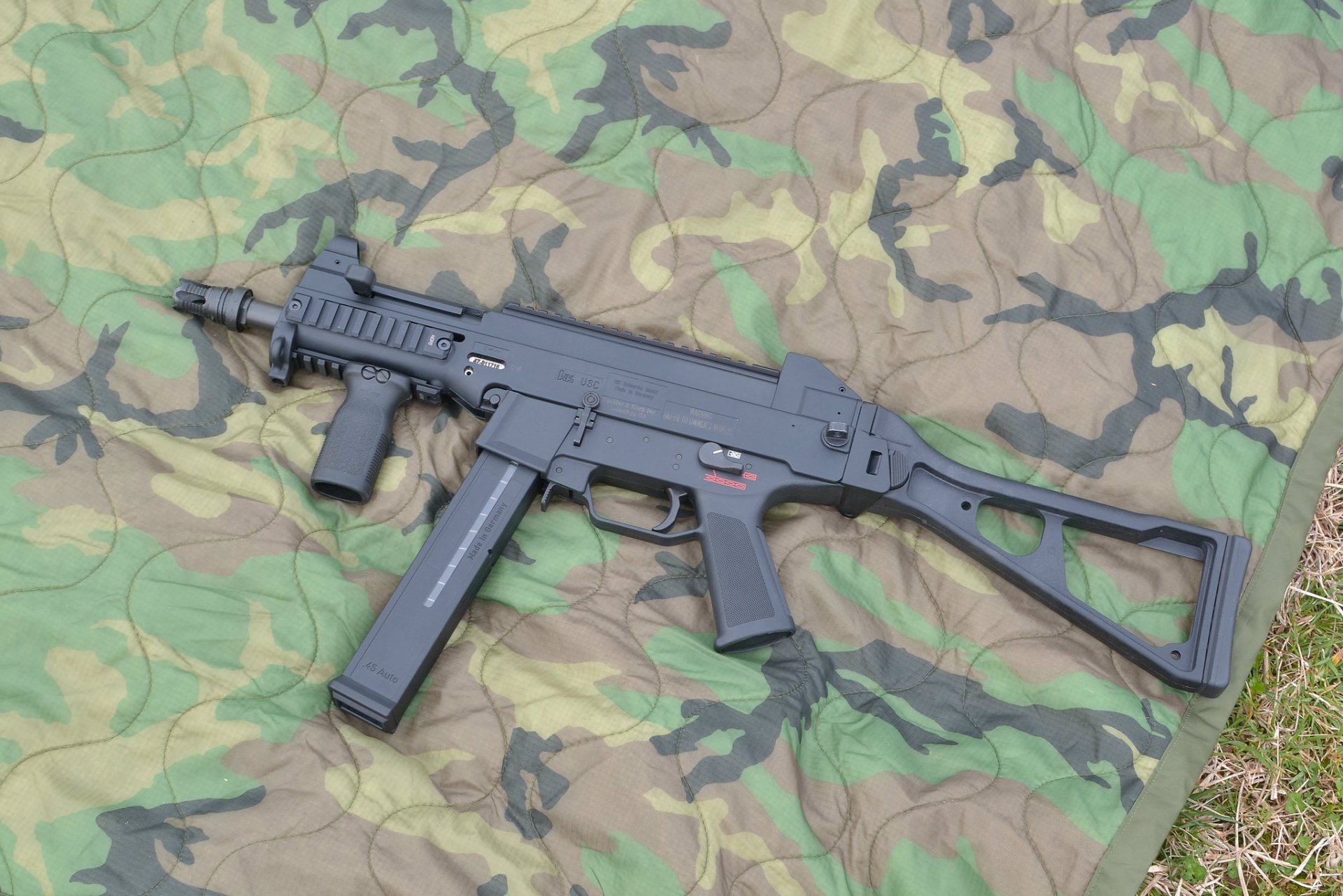 heckler-koch hk usc auto-carga carabina armas