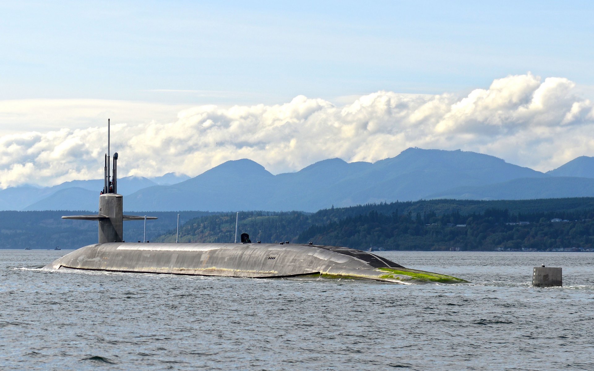 uss пенсильвании пларб-735 подводная лодка класса огайо