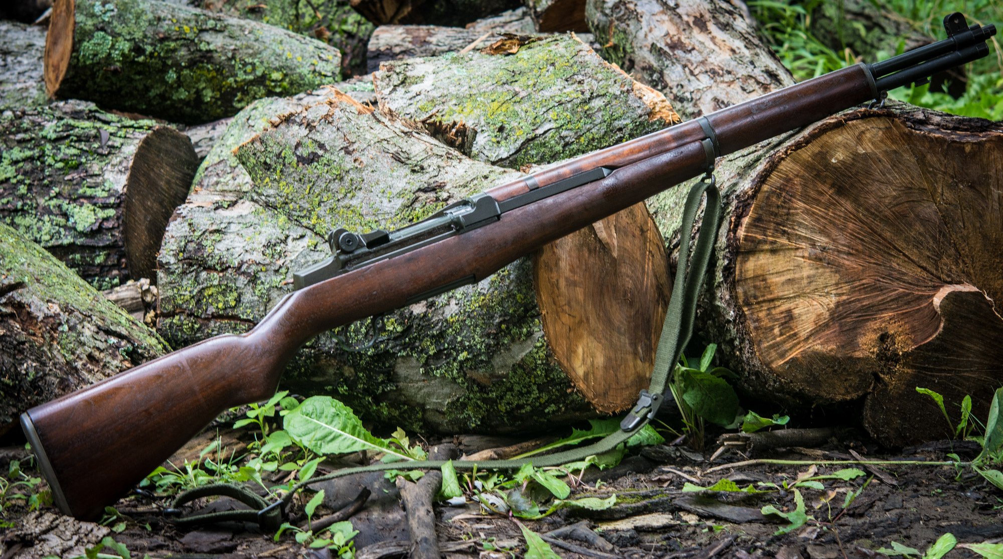 m1 garand самозарядная винтовка оружие пеньки