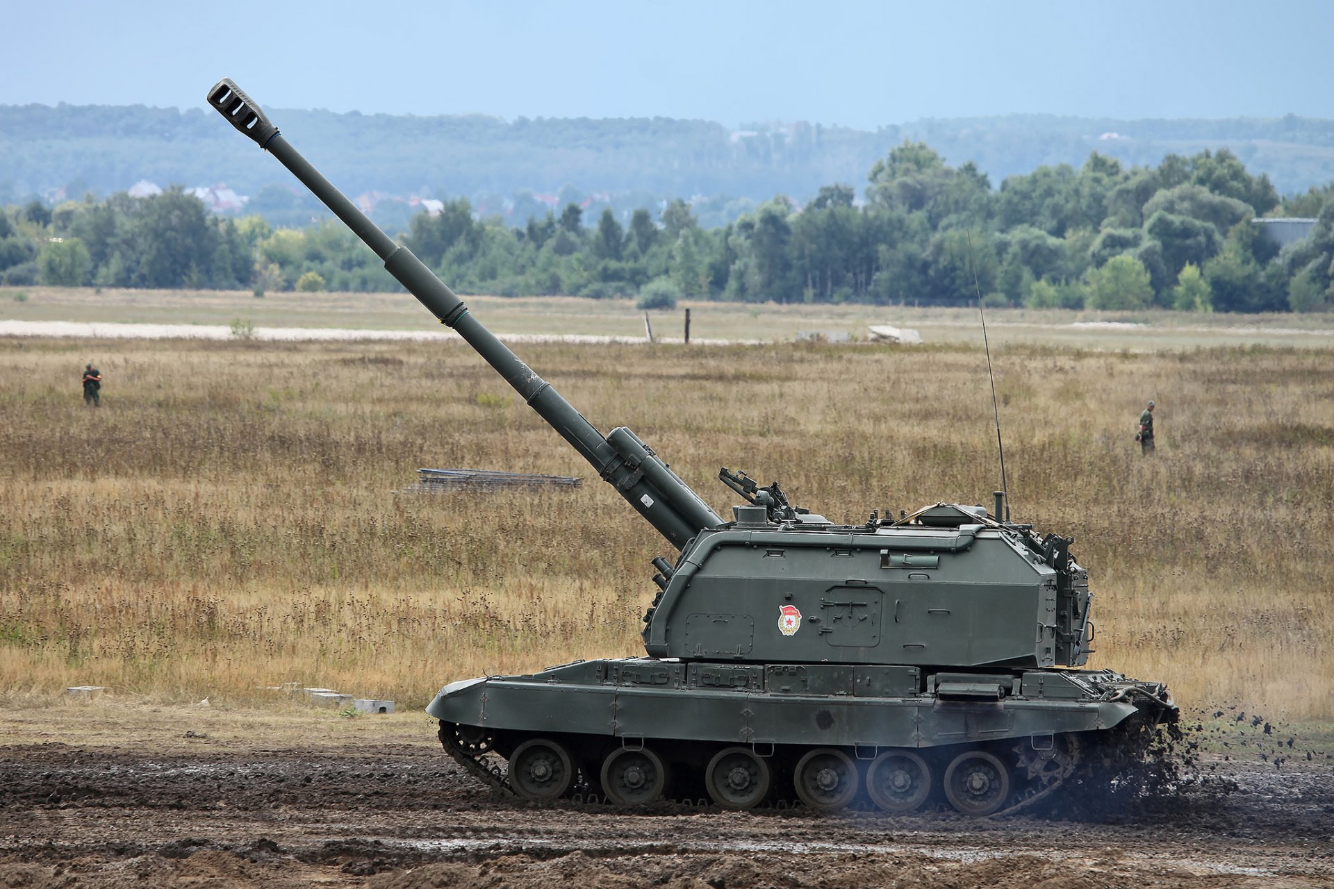 msta-s msta-s russisch 152 mm division selbstfahrend haubitze