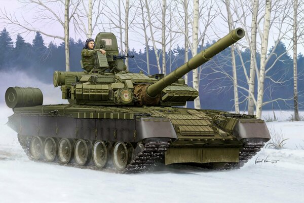 Sztuka radzieckiego czołgu w okresie zimowym