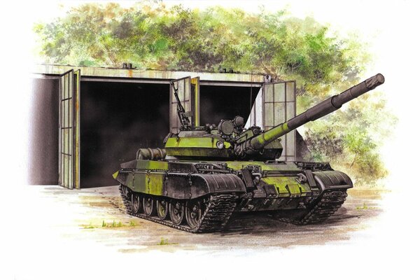 Figura tanque medio soviético