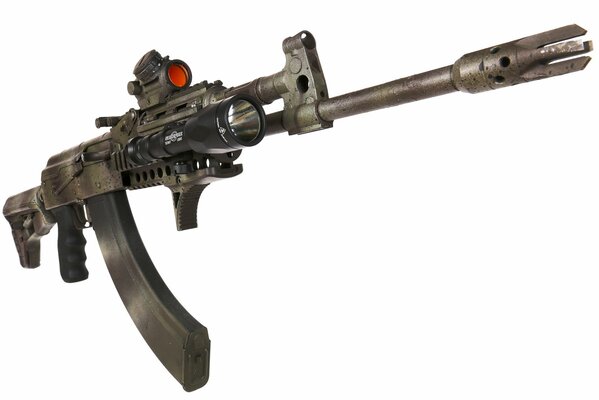 Copia dell arma del fucile d assalto Kalashnikov AK 47