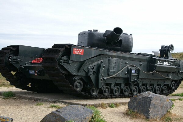 Tanque pesado blindado lento Inglés