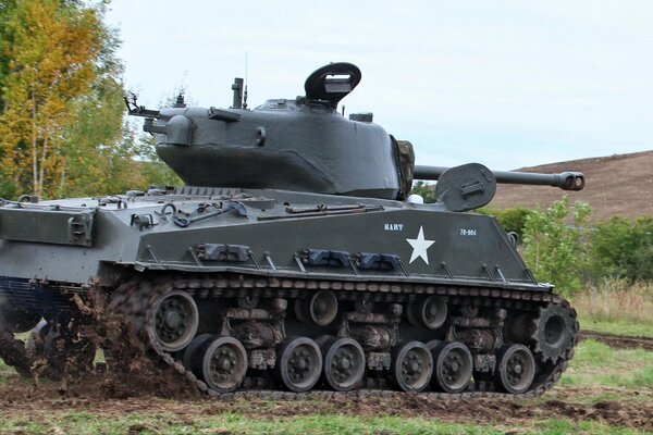 M4 Sherman medium tank of World War II