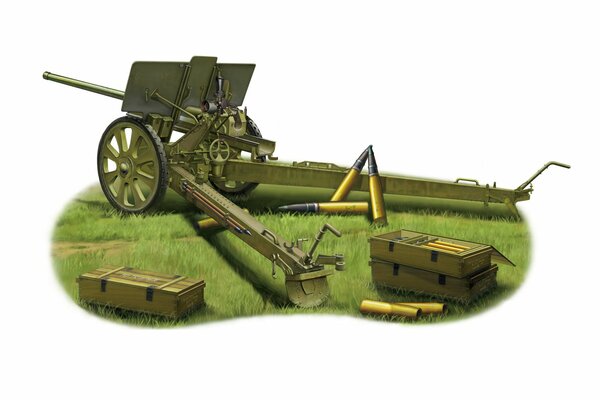 Canon d artillerie divisionnaire soviétique