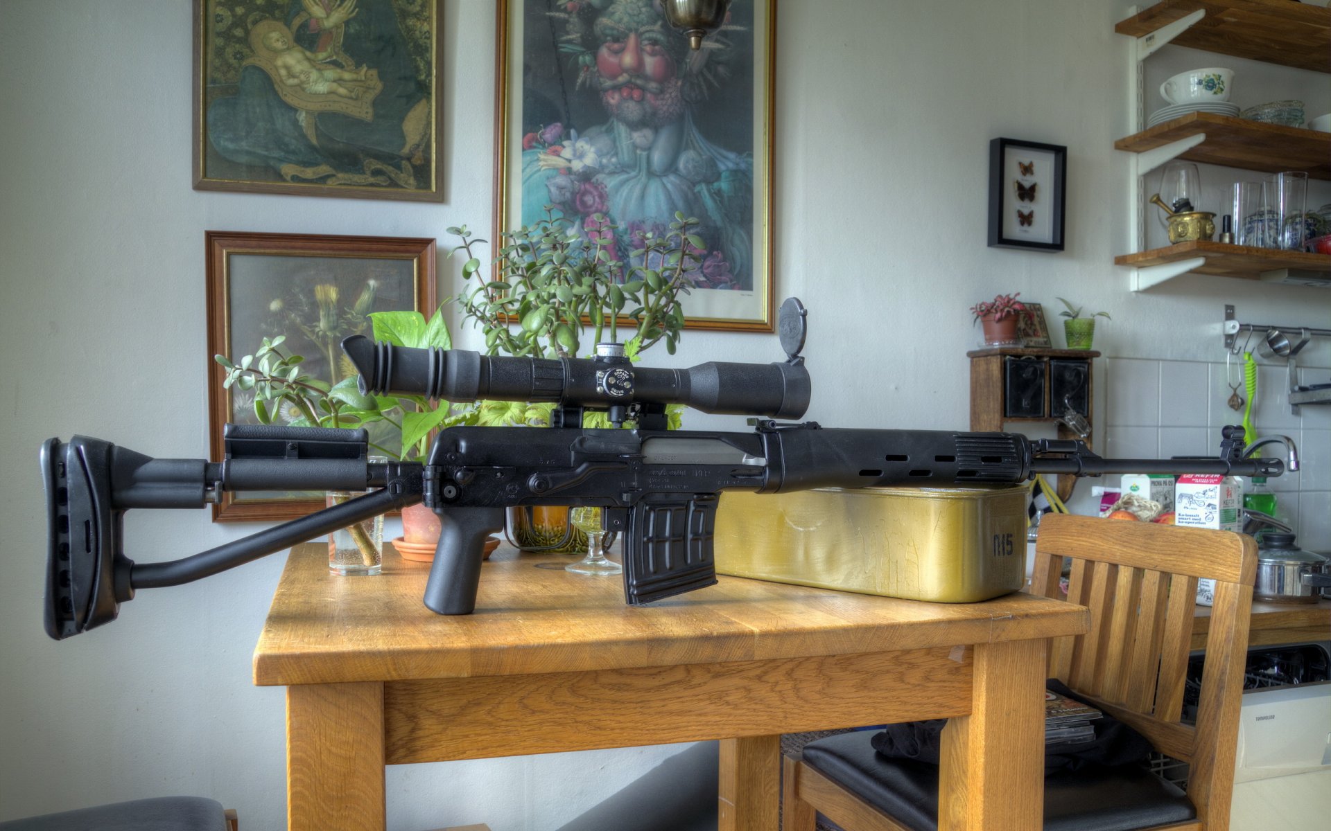 svd dragunov tigre armas cocina