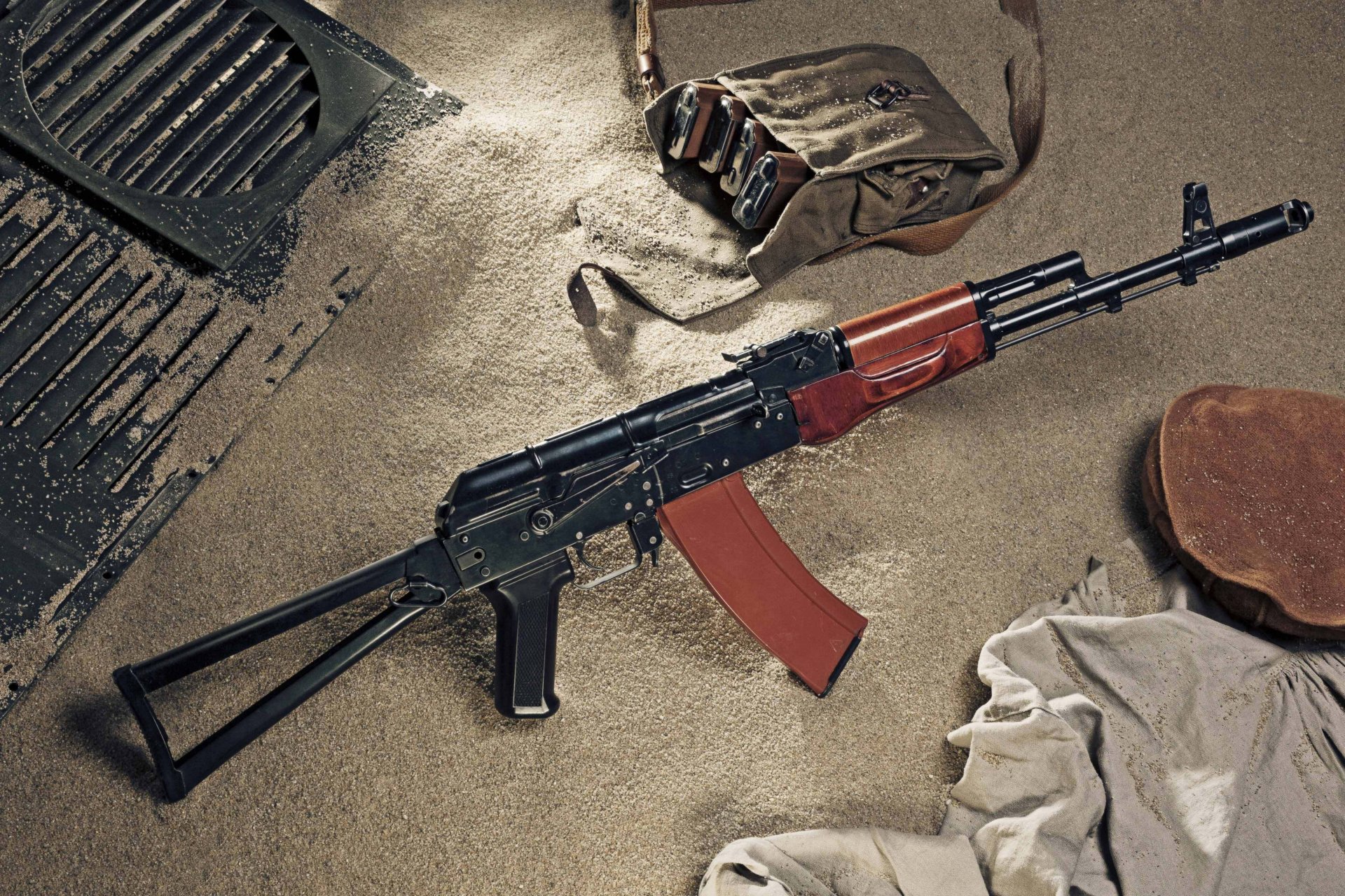 aks-74 rifle de asalto kalashnikov arena