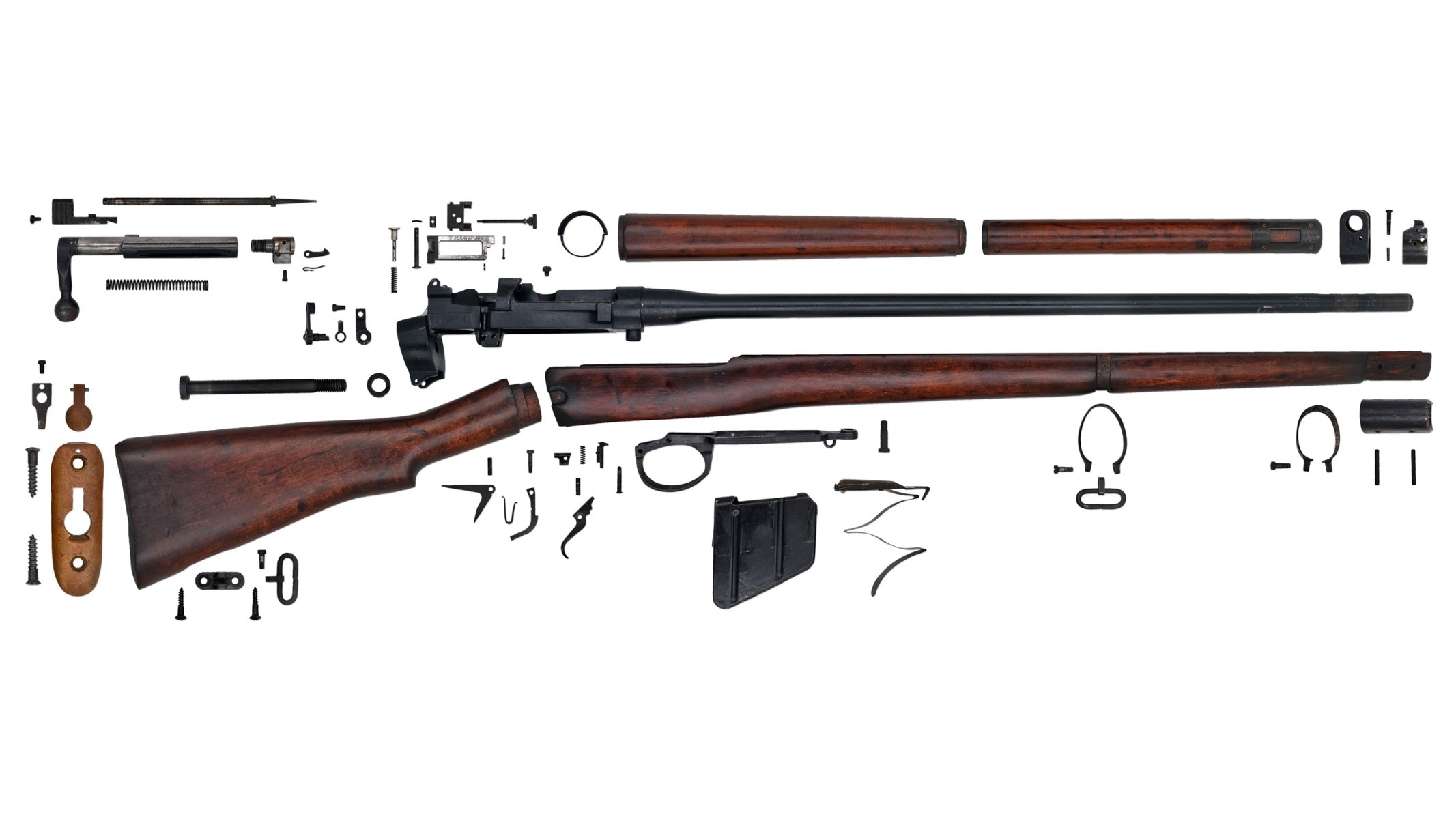 lee enfield no4 mk1 metal wood