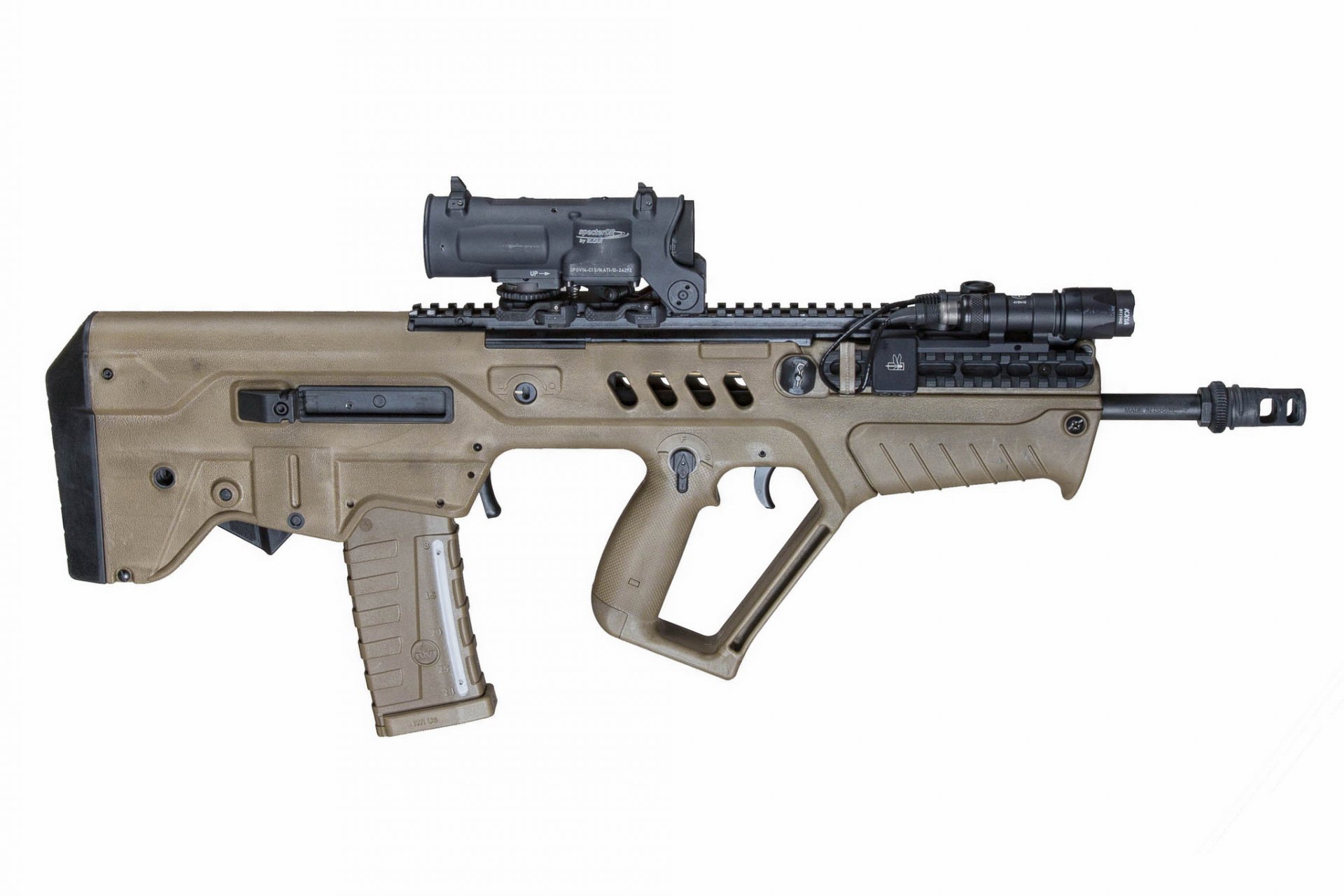 tar-21 tavor assaut fusil mitrailleuse arme arrière-plan