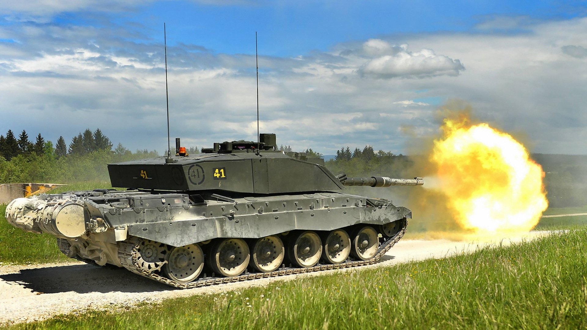 challenger tanque armas