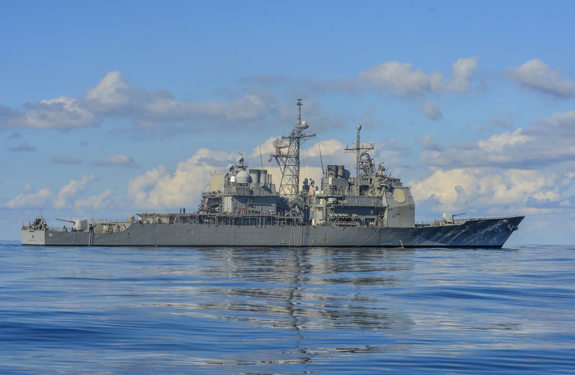 uss monterey cg-61 ticonderoga tipo di incrociatore missilistico