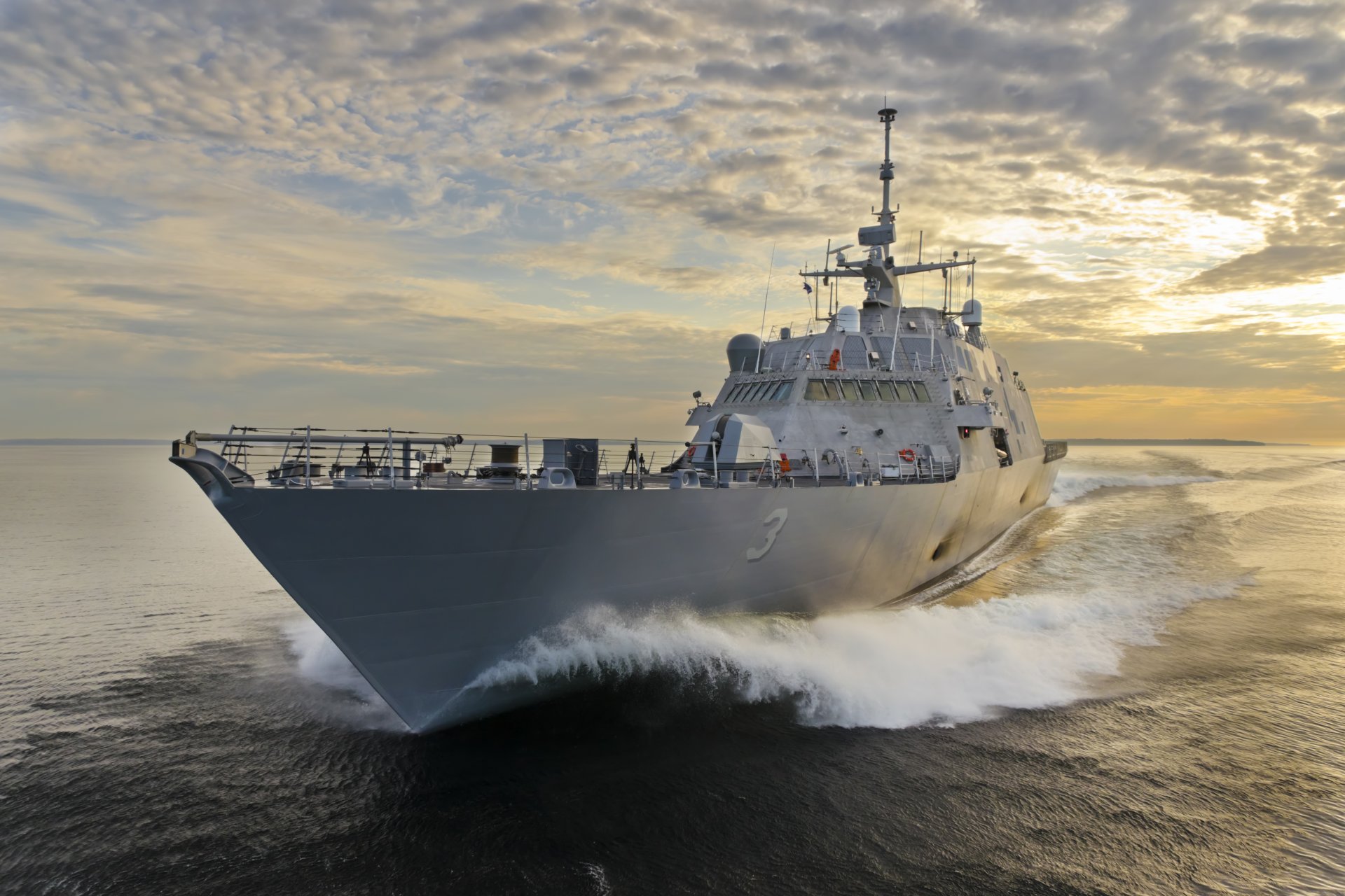 usa us navy schiff meer sonnenuntergang ft . lcs 3 wird empfohlen