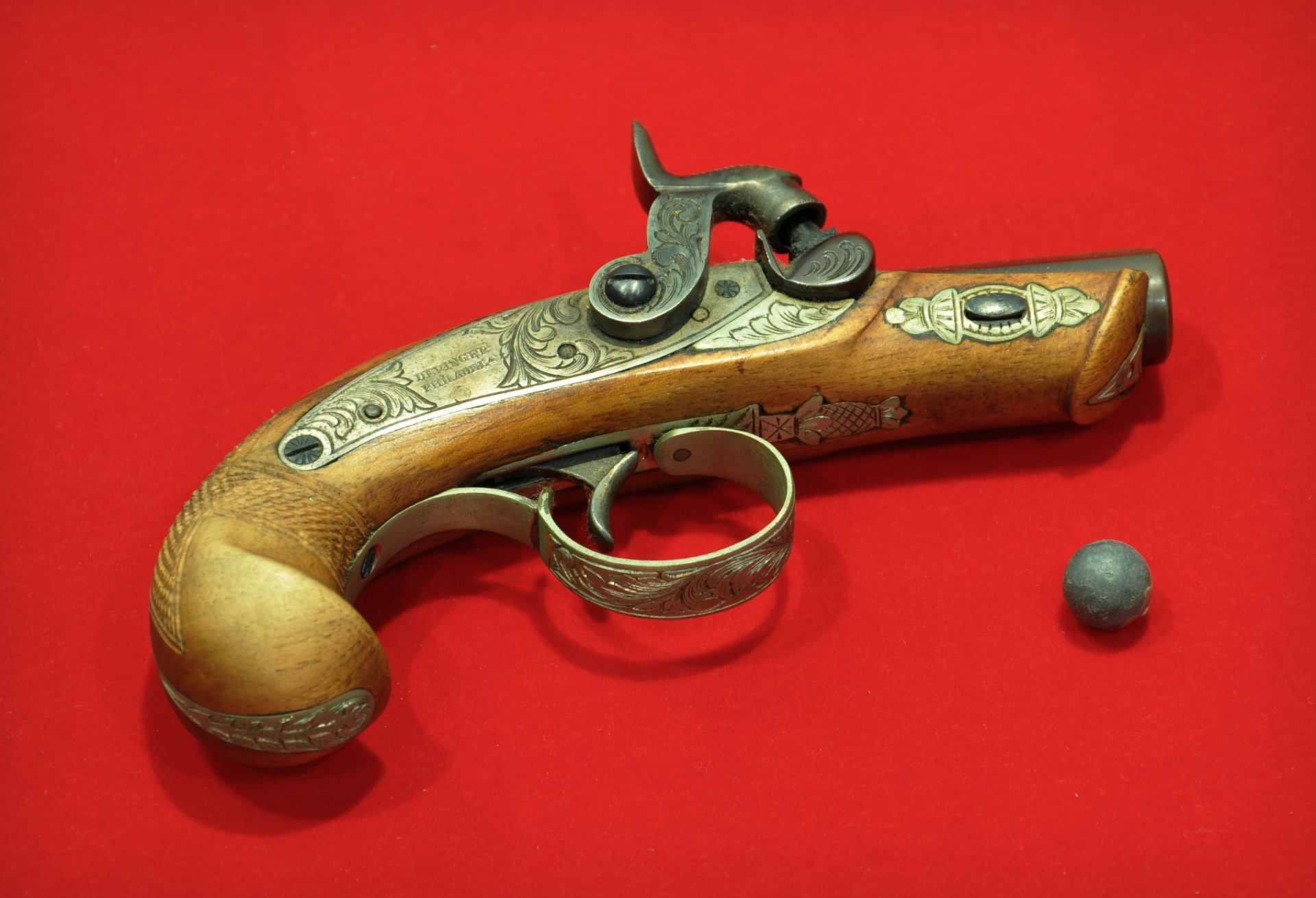 deringer derringer pocket gun weapon