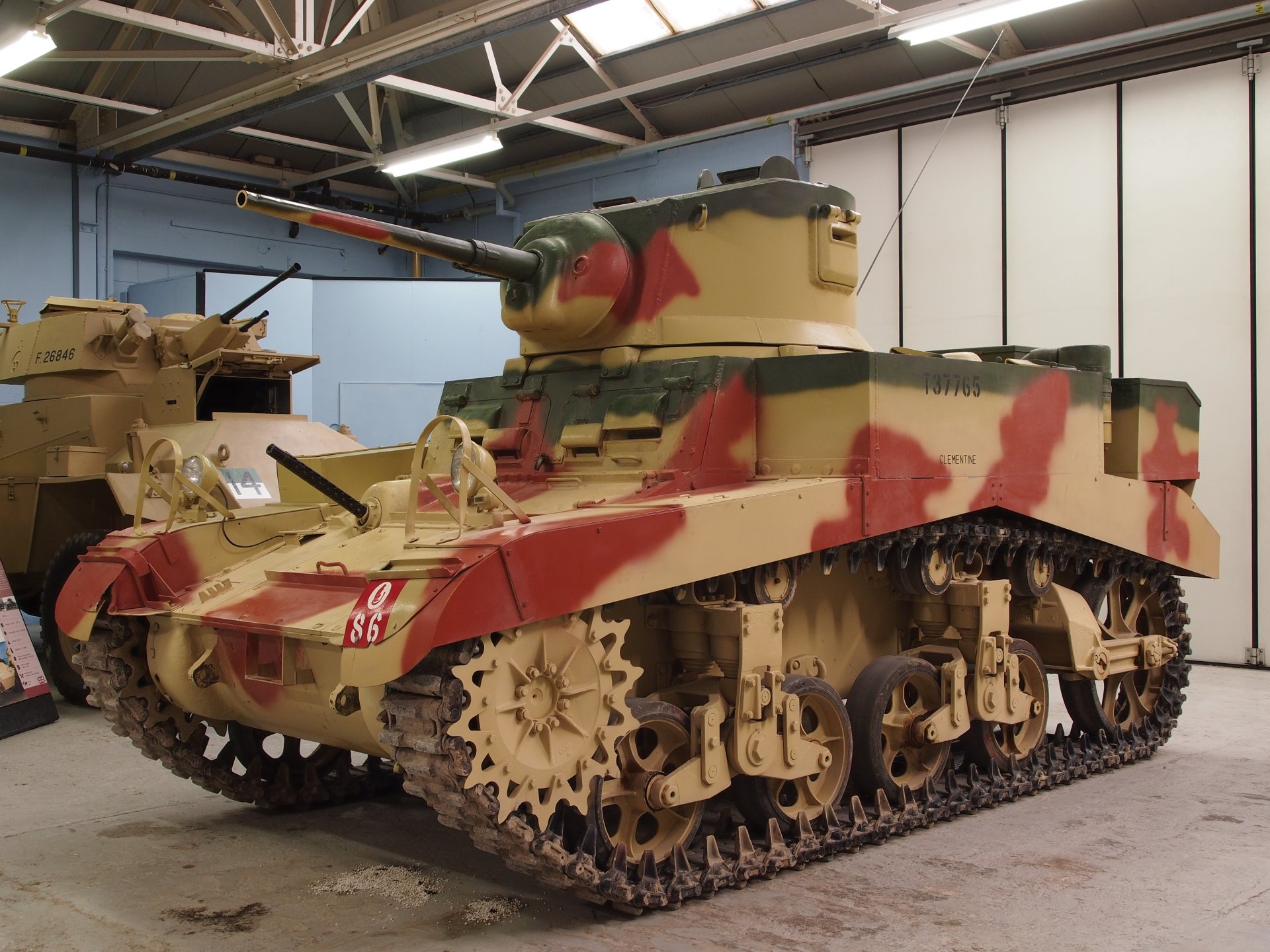 m3a1 stuart iv americano tanque