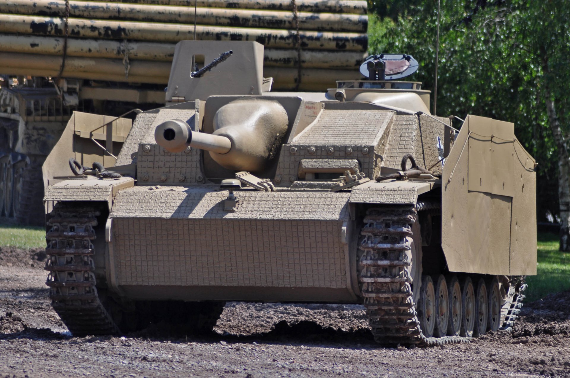 tug iii sturmgeschütz iii alemán autopropulsado artillería instalación asalto arma tiempos segunda mundial guerra vehículos blindados