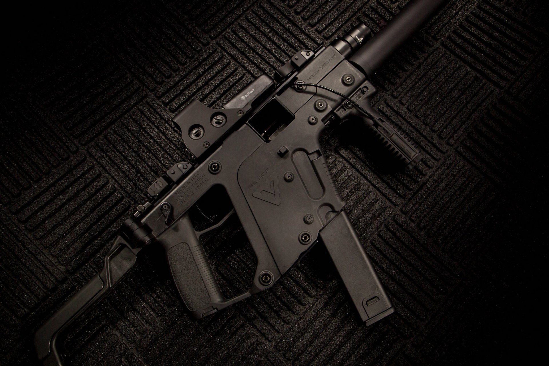 kriss vector super v arma fondo