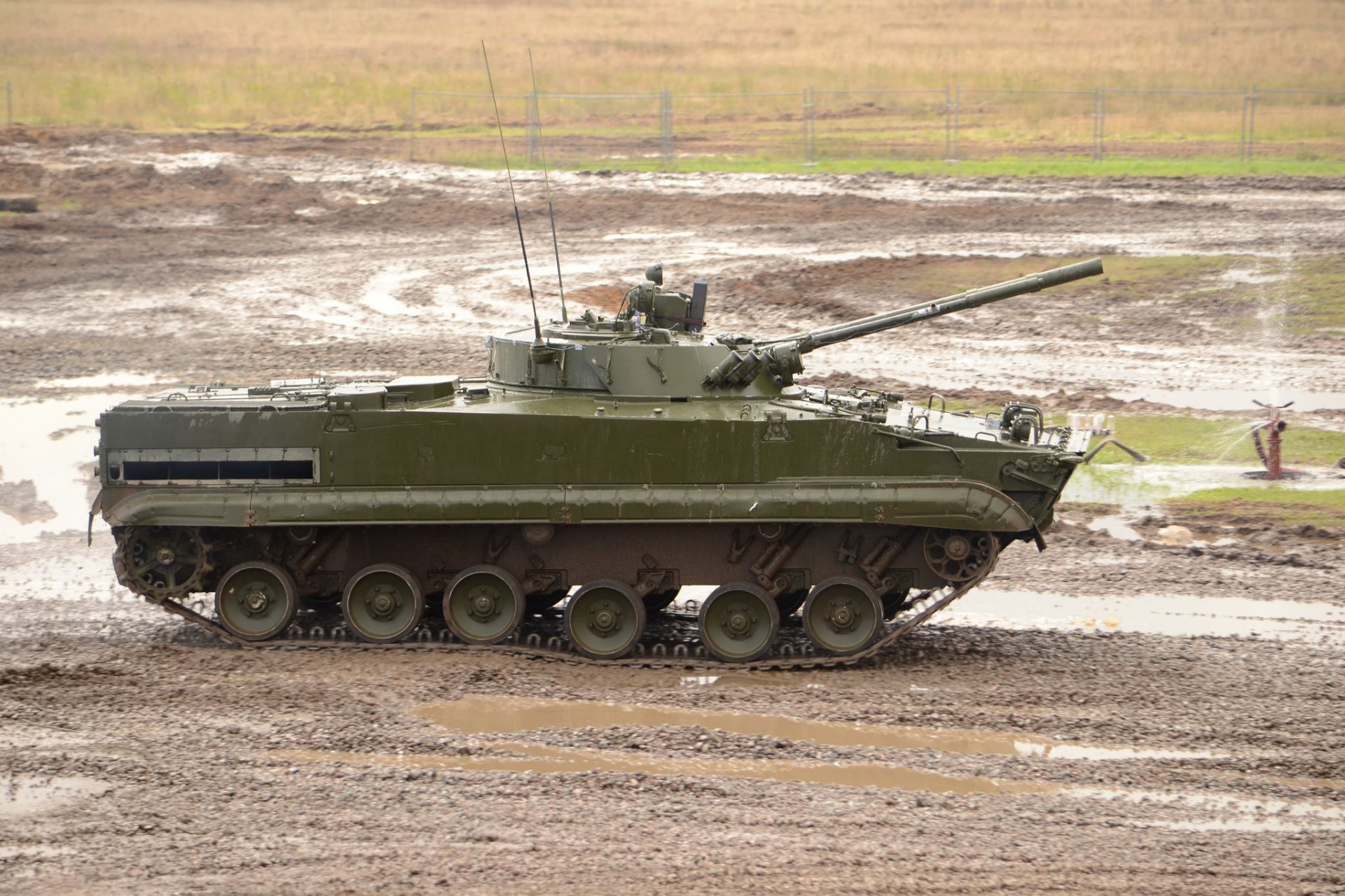 campo di fanteria del veicolo da combattimento bmp-3