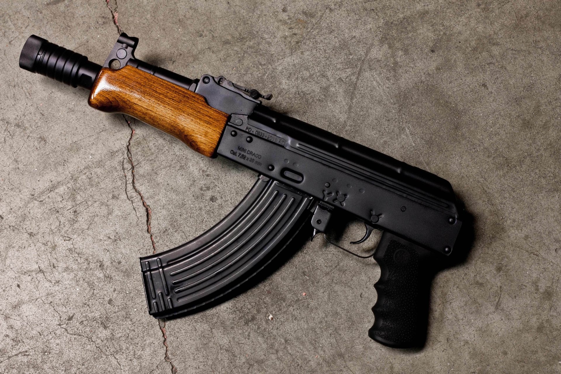 aks74u rifle de asalto kalashnikov acortado arma fondo