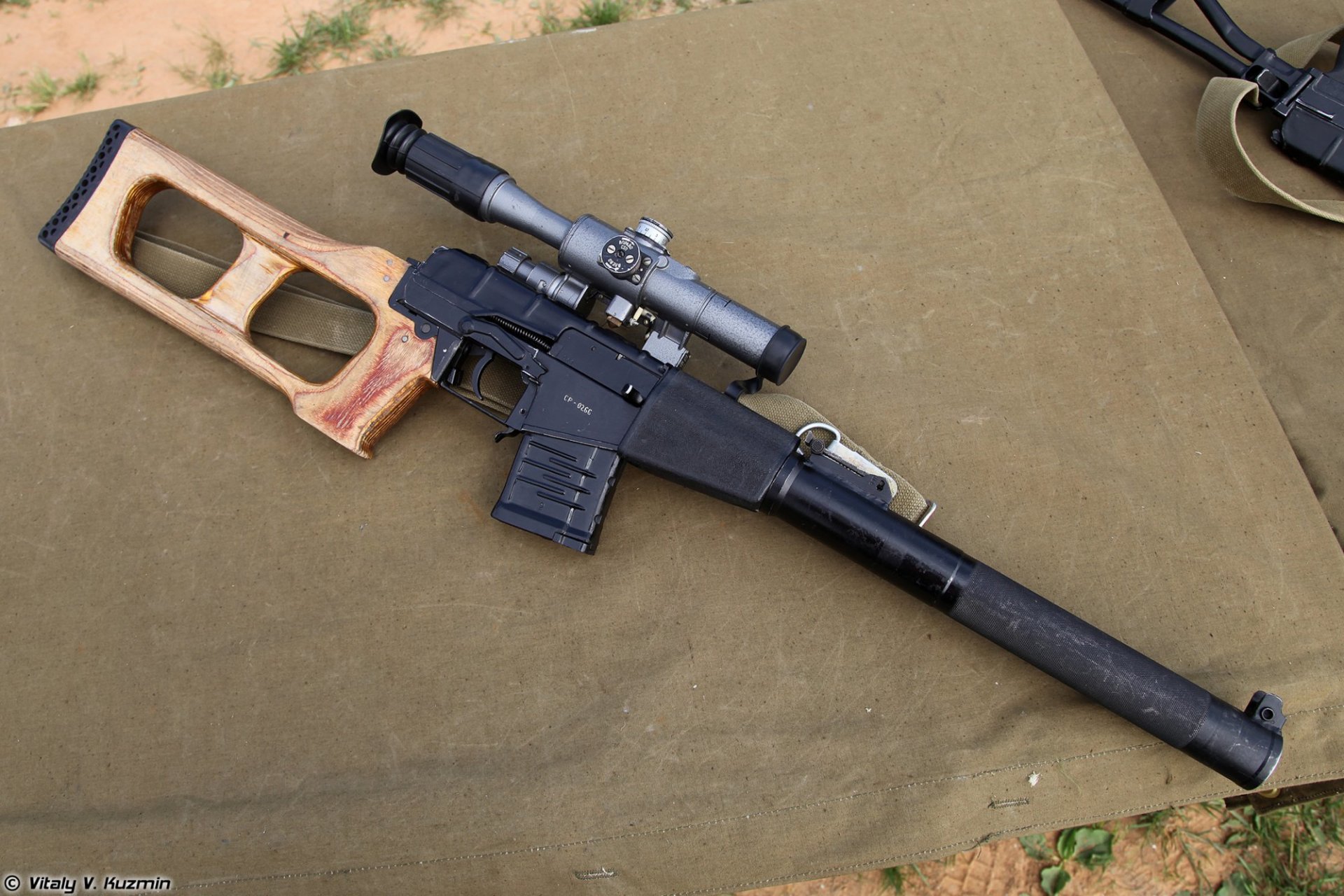 vss rifle de francotirador especial cortador de tornillo arma