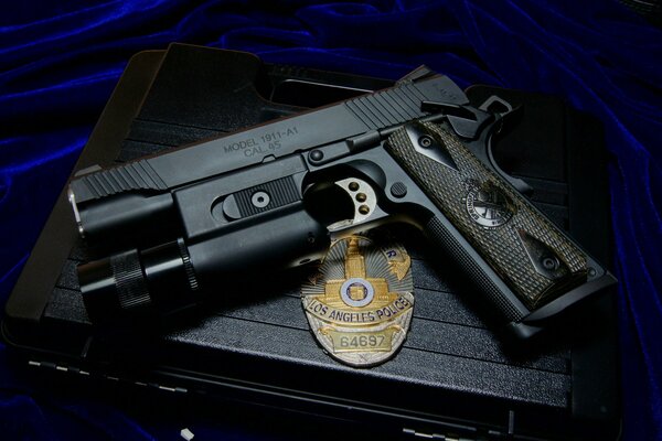 Arma, Springfield pistola cal. 45, 1911