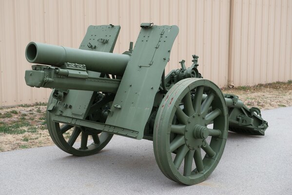 Armes d artillerie, Canon de couleur verte