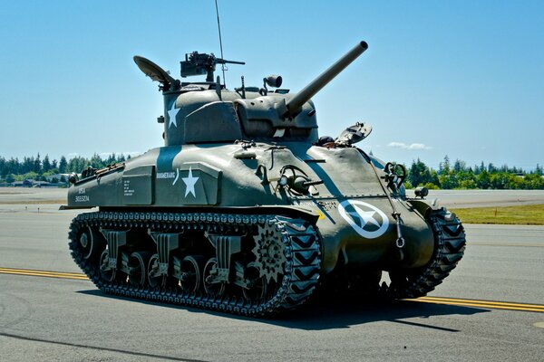 Tank of the World War II period m4 Sherman