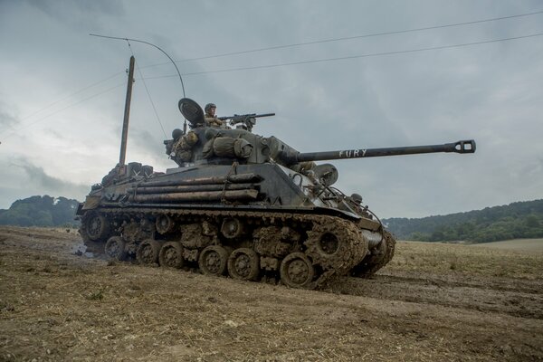 Sherman tank of the World War II period